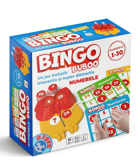 BINGO BUBOO Numerele – Braille